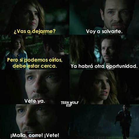 Pin De Ana Navarrete Castillo En Tren Wolf Escenas Teen Wolf Frases