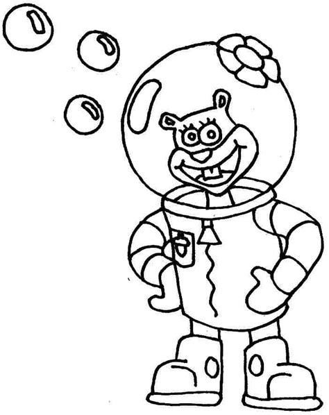 Spongebob And Sandy Having Fun Coloring Page Cartoon Coloring Pages Porn Sex Picture