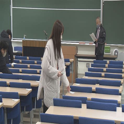 大学入学共通テストの会場の準備整う 大分大学では県内最多の1827人が受験予定 2024年1月12日掲載 ライブドアニュース