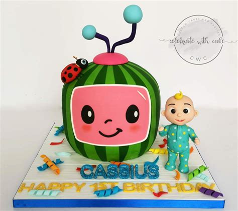 3d Sculpted Cocomelon With Boy Cake