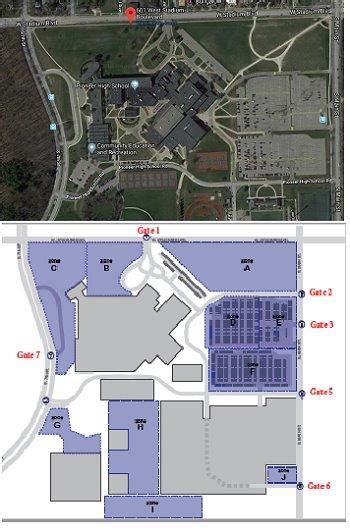 U Of M Football Parking At Pioneer High School Park N Party