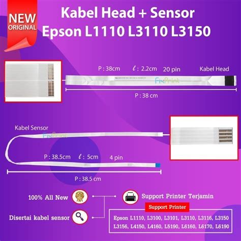 Jual Kabel Head Sensor Printhead Epson L3110 L1110 L3150 L3156 L4150