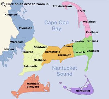 Cape Cod Area Map ~ ODDJOB-BLOG