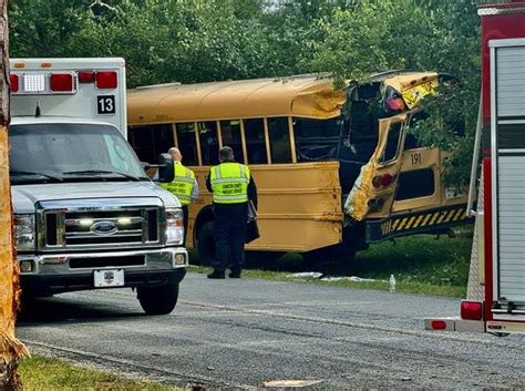 Johnston County School Bus Collides With Tree Joco Report