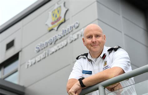 New Chief Fire Officer For Shropshire Emergency Services Times