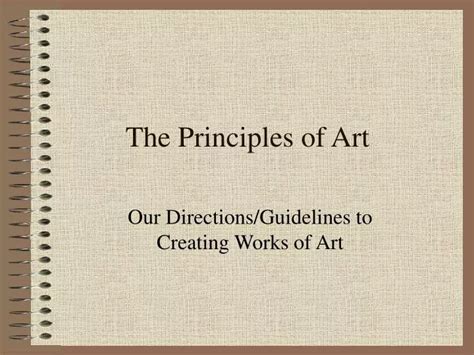 Ppt The Principles Of Art Powerpoint Presentation Free Download Id