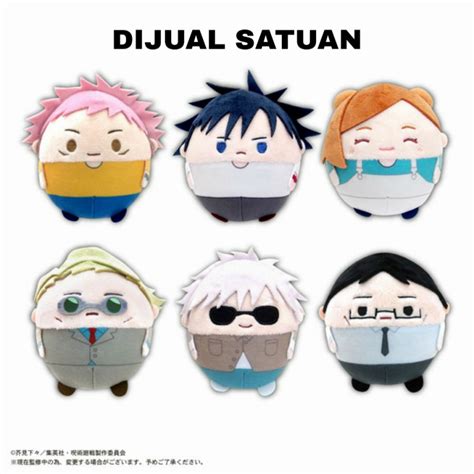 Jual Ready Jujutsu Kaisen Fuwakororin Yuji Gojo Megumi Nanami Indonesia