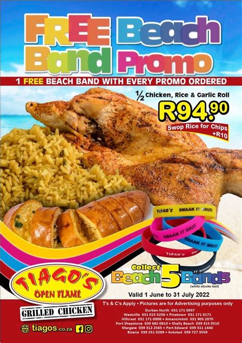 June July Promo Tiago S Open Flame Grilled Chicken