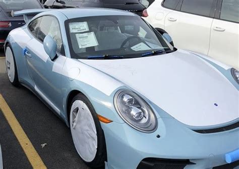 Meissen Blue 2018 Porsche 911 GT3 Is A Manual Gearbox Gem In Canada