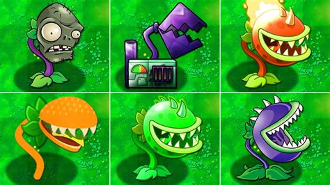 Plants Vs Zombies Mod Zombotany All Chomper Plants Vs All