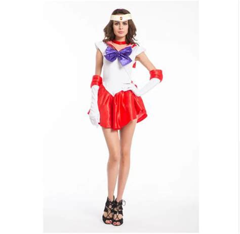 Multi Colors Ladies Sexy Sailor Moon Costume Anime Cosplay Clothing