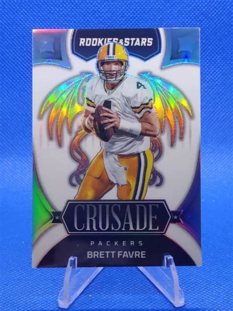 2022 PANINI Rookies Stars BRETT FAVRE Crusade White Prizm 149 CR