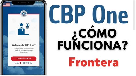 Cómo Sacar Cita En Cbp One Frontera Mexico Usa Youtube