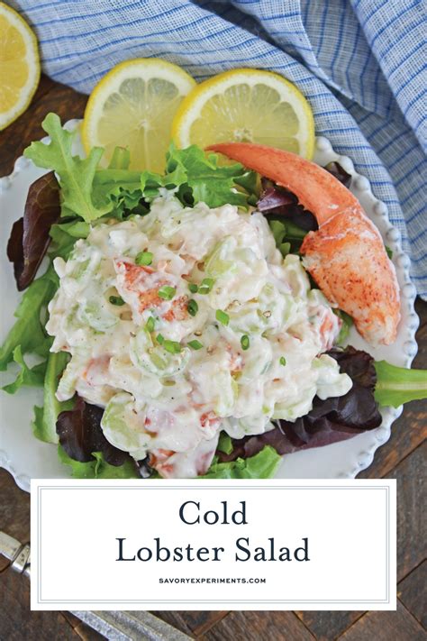 Best Lobster Salad Recipe Ever Savory Experiments