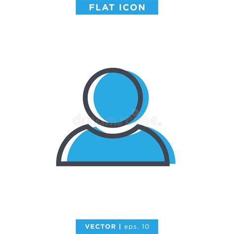 profile icon design template stock vector illustration  pictogram