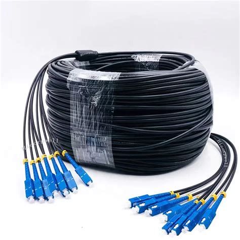 1 Core Ftth Fiber Optic Drop Cable Patch Cord Sc Apc Sc Apc Patch Cord Sc Apc Patch Cord 12g Sdi