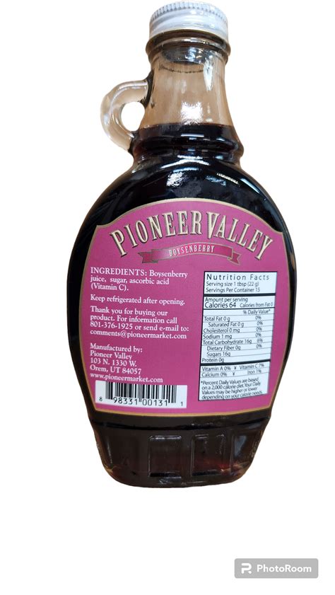 Boysenberry Syrup – PioneerValley