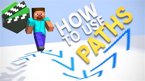 How To Use Paths Mine Imator Tutorial Youtube