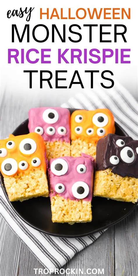 Monster Rice Krispie Treats Trop Rockin