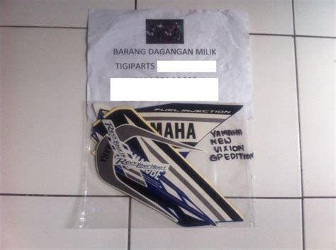 Jual Stripping Striping Stiker Motor Yamaha New Vixion Moto Gp Di Lapak