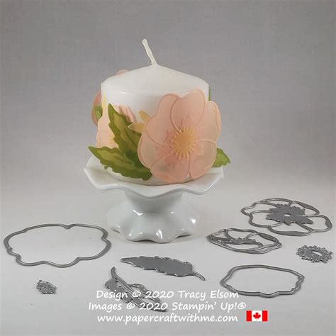experimenting  vellum flowers papercraft ideas