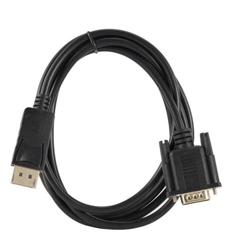 Dp Vers Vga Displayport Câble Adaptateur Dp Vers Vga Mâle Vers Mâle