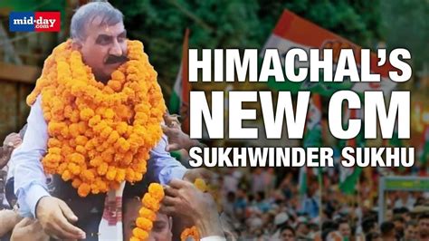 Sukhwinder Singh Sukhu Takes Oath As Himachal Pradesh Cm