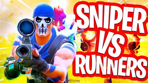 Sniper Vs Runners Xxl In Playground Fortnite Battle Royale Youtube