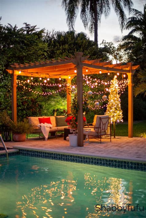 5 Gazebo Decorating Ideas For Christmas Shabbyfufu