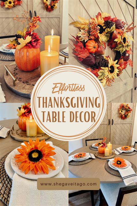 Effortless Thanksgiving Table Decor: Quick Tips for Last-Minute Hosts ...