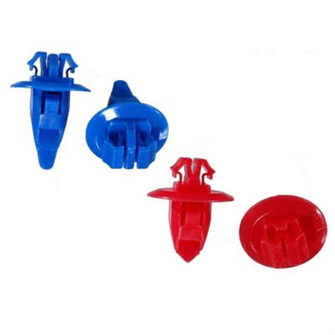 For Toyota 20012004 Fender Flare Retainer Clip Set 26 Pcs Blue Red Long