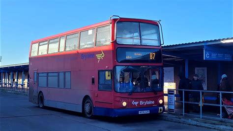 Brylaine Alx400 AE06 GZR Leaving Skegness Interchange On A B7 To Boston