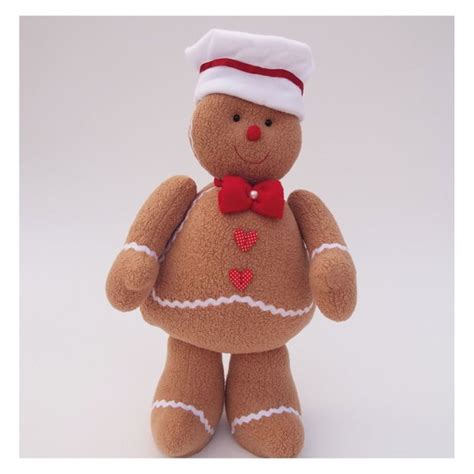 Boneco de gengibre Ginger decoração natal enfeite natalino Elo7