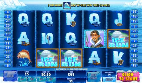 Ice Run Slots 10 Free Spins Bonus Game 3 Features