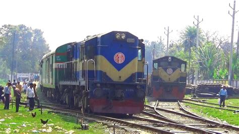 Chitra Express Intercity Train Of Bangladesh Khulna Dhaka BD