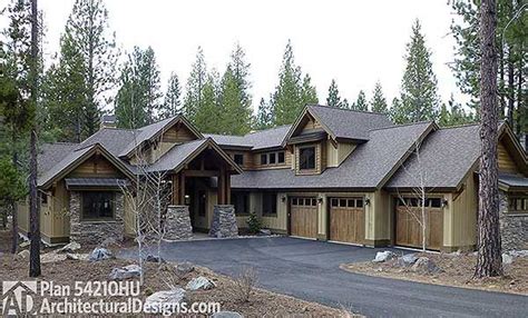 Plan 54210hu 4 Bed Mountain Craftsman Beauty Craftsman Style House