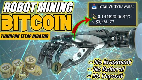 MANTAP MINING BITCOIN DI ANDROID GRATIS BISA WITHDRAW BTC MINER