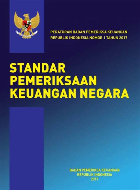 Standar Pemeriksaan Keuangan Negara Bpk Perwakilan Provinsi Dki Jakarta