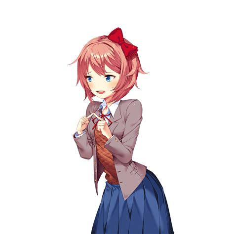 Doki Doki Literature Club Sprites Sayori School