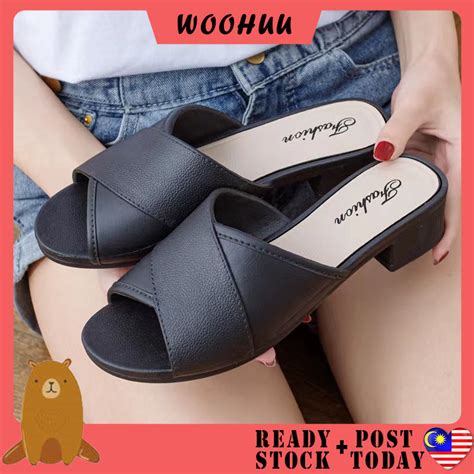 READY STOCK WOOHUU Kasut Wanita Women High Heels Shoes Perempuan Lady