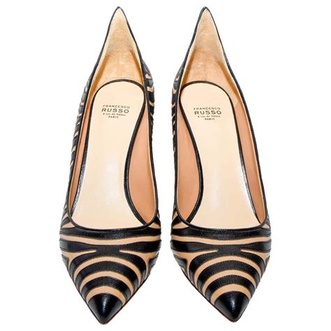 Chanel Beige And Pink Cap Toe Slingback Shoes For Sale At 1stdibs