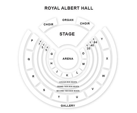 8 Images Royal Albert Hall Seating Chart And View - Alqu Blog