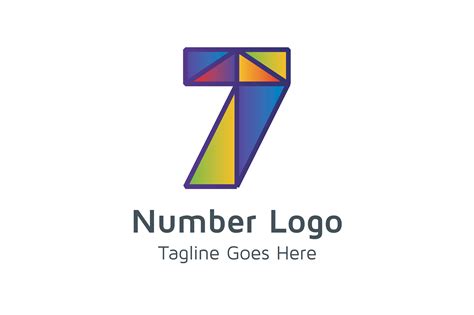 Number 7 Logo Graphic by TheHero · Creative Fabrica