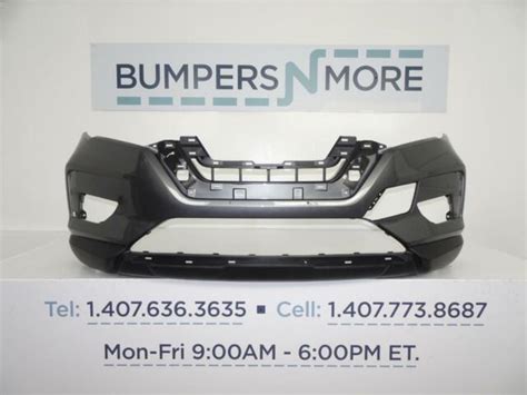 Oem 2017 2018 Nissan Rogue S Sl Sv Sv Hybrid Sl Hybrid Front Bumper Ebay