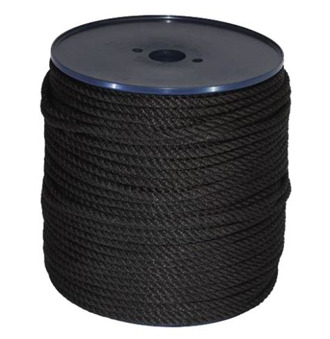 8mm Black Yacht Rope On Reels Low Prices From Ropes Direct