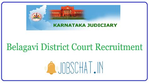 Belagavi District Court Recruitment 2020 | 55 Steno, Typist Jobs