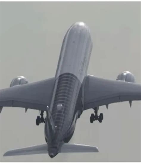 As Es El Impresionante Despegue Casi Vertical De Un Airbus A