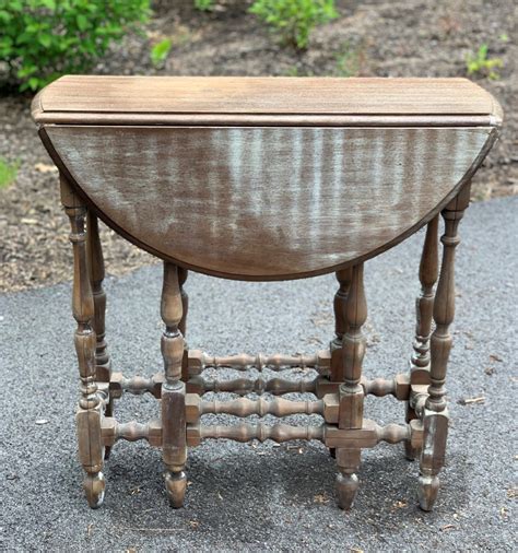 Inspiration For Refinishing Antique Drop Leaf Gate Leg Table