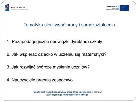 Ppt Kompleksowe Wspomaganie Rozwoju Szk I Przedszkoli W Powiecie