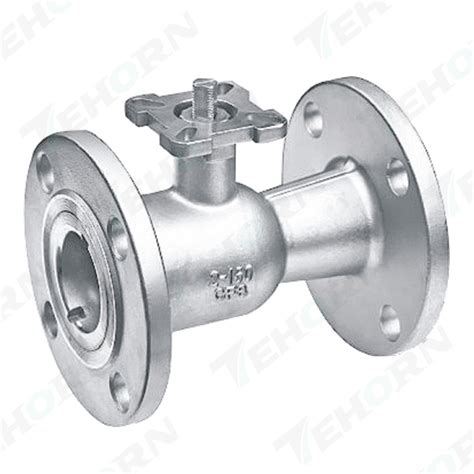 Pc Ball Valve With Direct Mounting Pad Flange End Asme Carbon